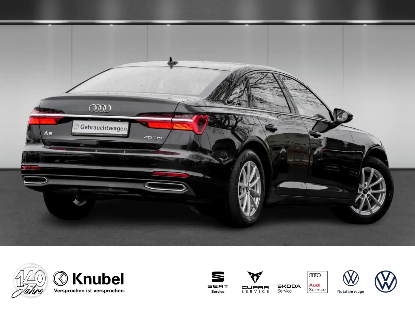 Audi A6 40 TDI S tronic Nav+ LED AHK Tour DAB+ eKlappe Grau - 2