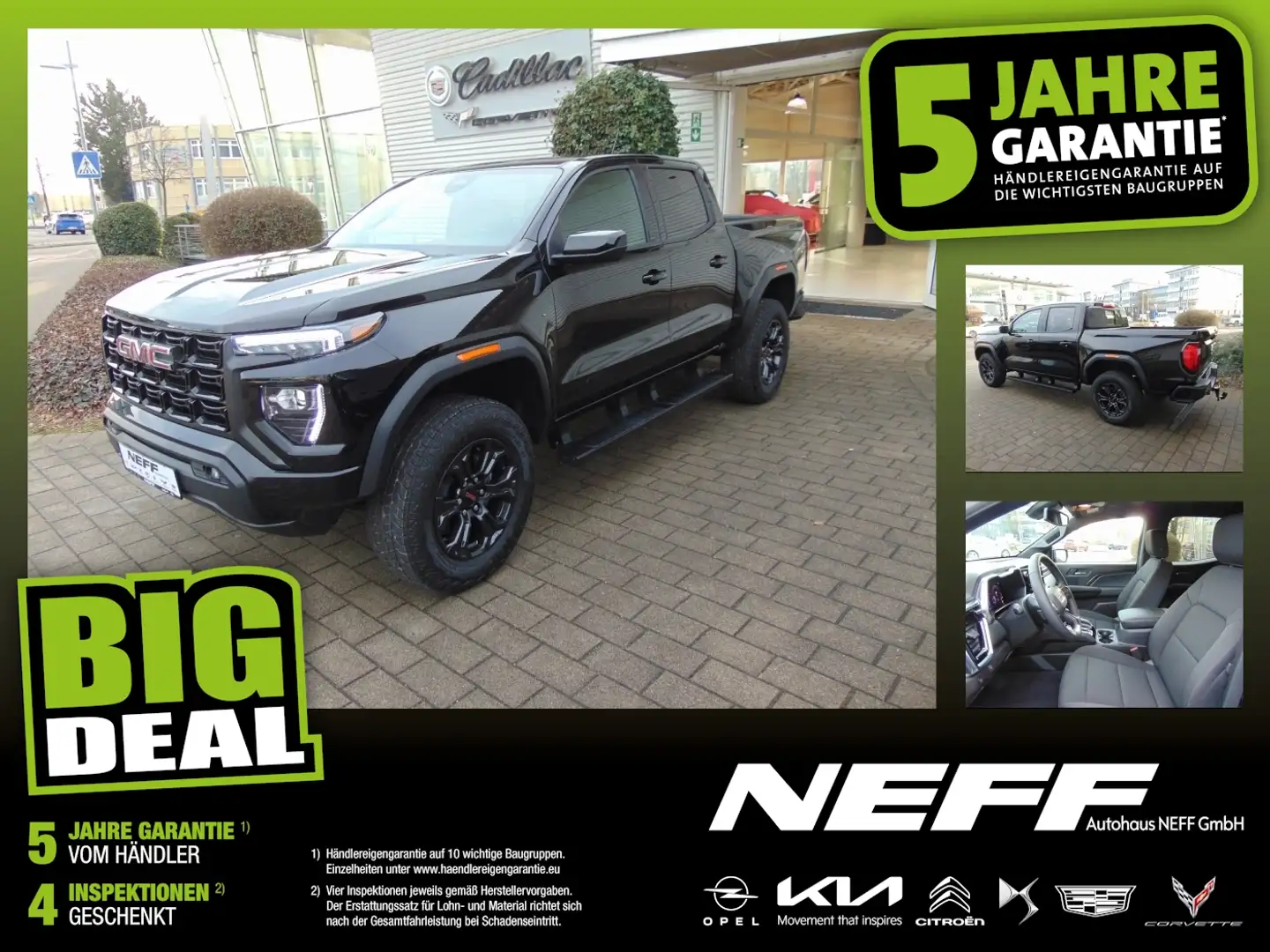 GMC Canyon Elevation 2,7L Turbo AWD Convenience Schwarz - 1