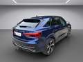Audi Q3 Sportback 45 TFSI e S line S-tronic 360° Bleu - thumbnail 6
