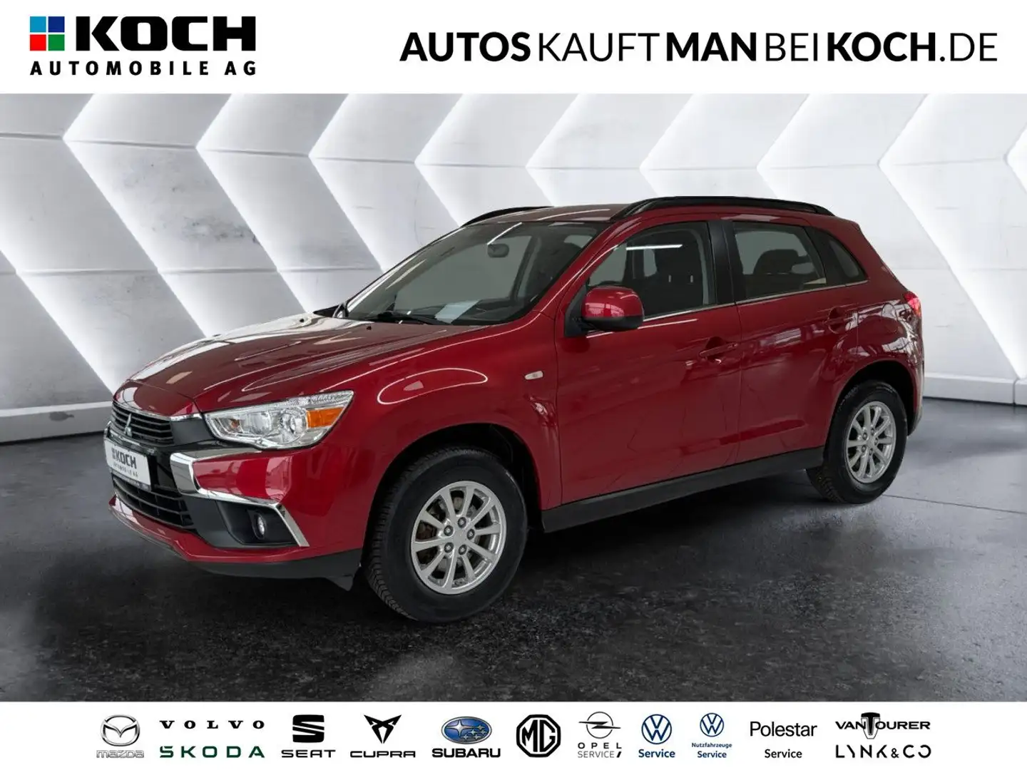 Mitsubishi ASX 1.6 ClearTec 2WD Plus Klimaautomatik,Sitzheizu Rot - 1