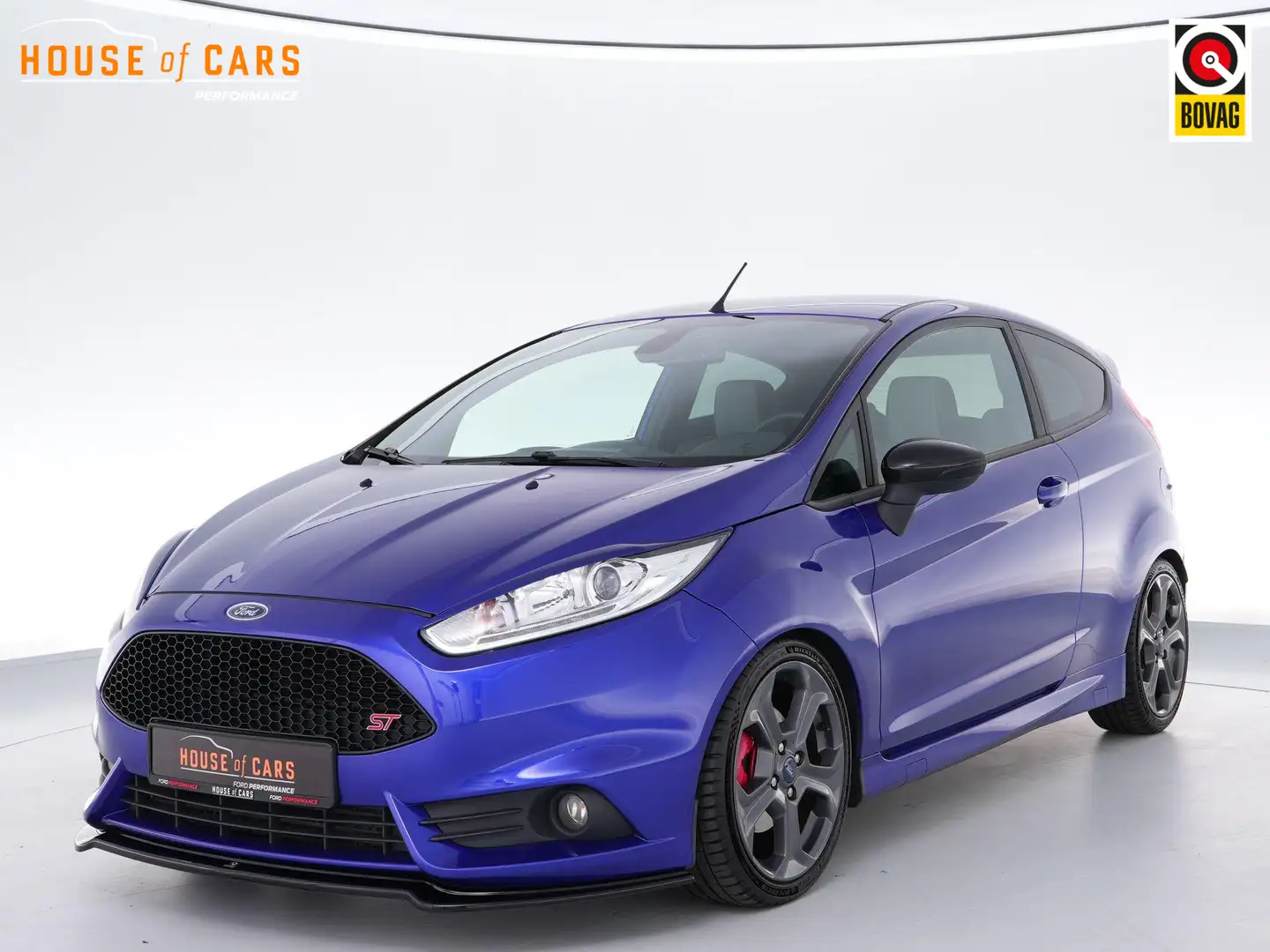 Ford Fiesta ST-2 1.6 182pk STYLE PACK |cruise control|clima co Blauw - 1