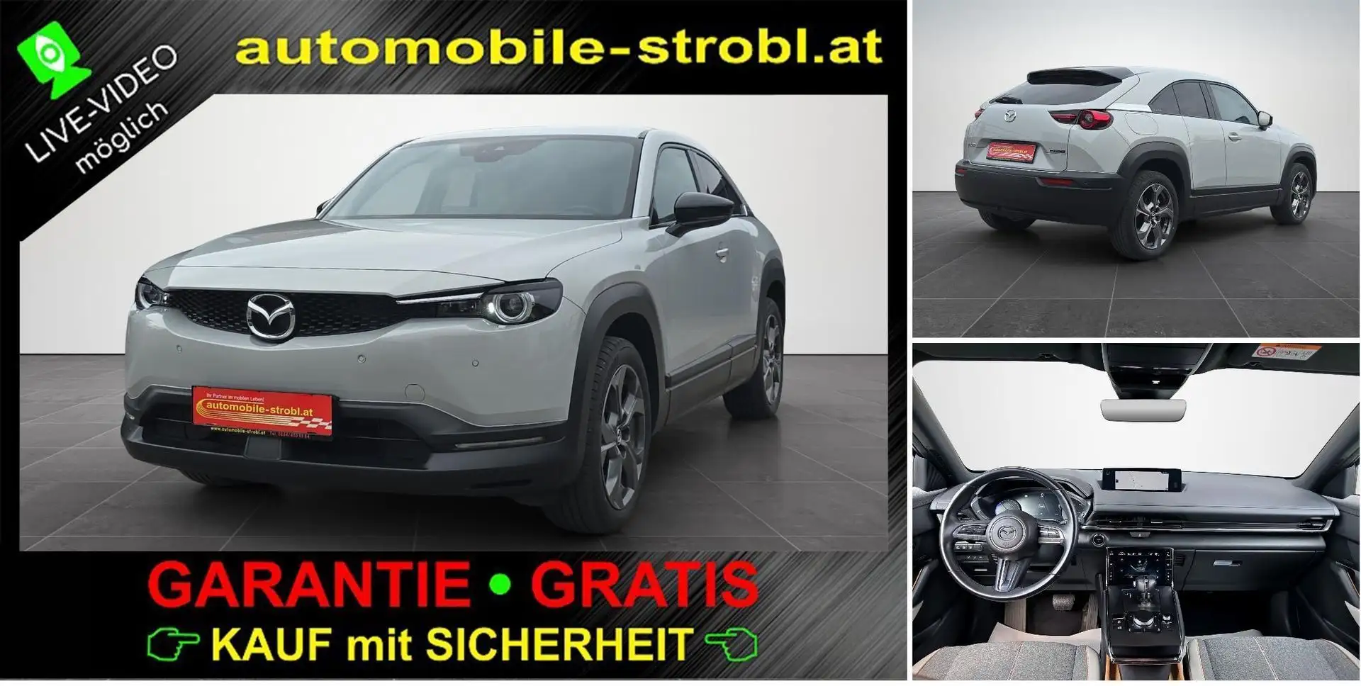 Mazda MX-30 GTE+ Prem. Mod. Tech Bose memory LED GARANTIE Weiß - 1