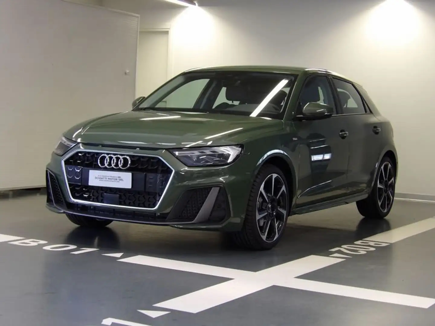 Audi A1 SPB 30 TFSI S tronic S line edition Verde - 1