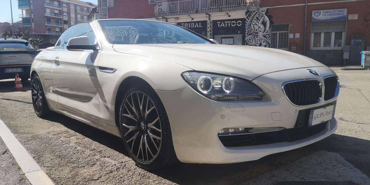 BMW 640 Serie 6 F12 2011 Cabrio 640i Cabrio Futura auto