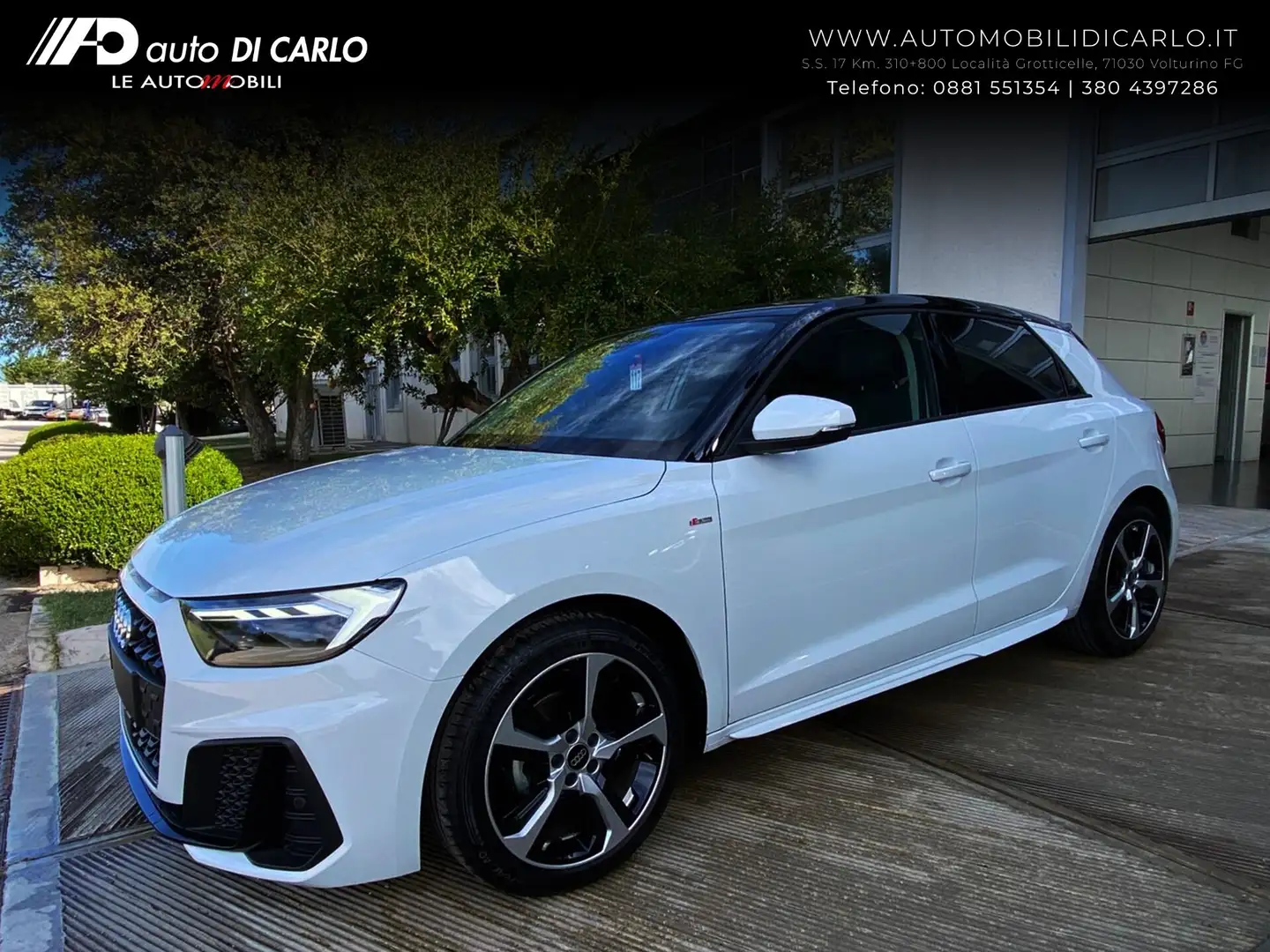 Audi A1 A1 SPB 25 TFSI S line edition Weiß - 1