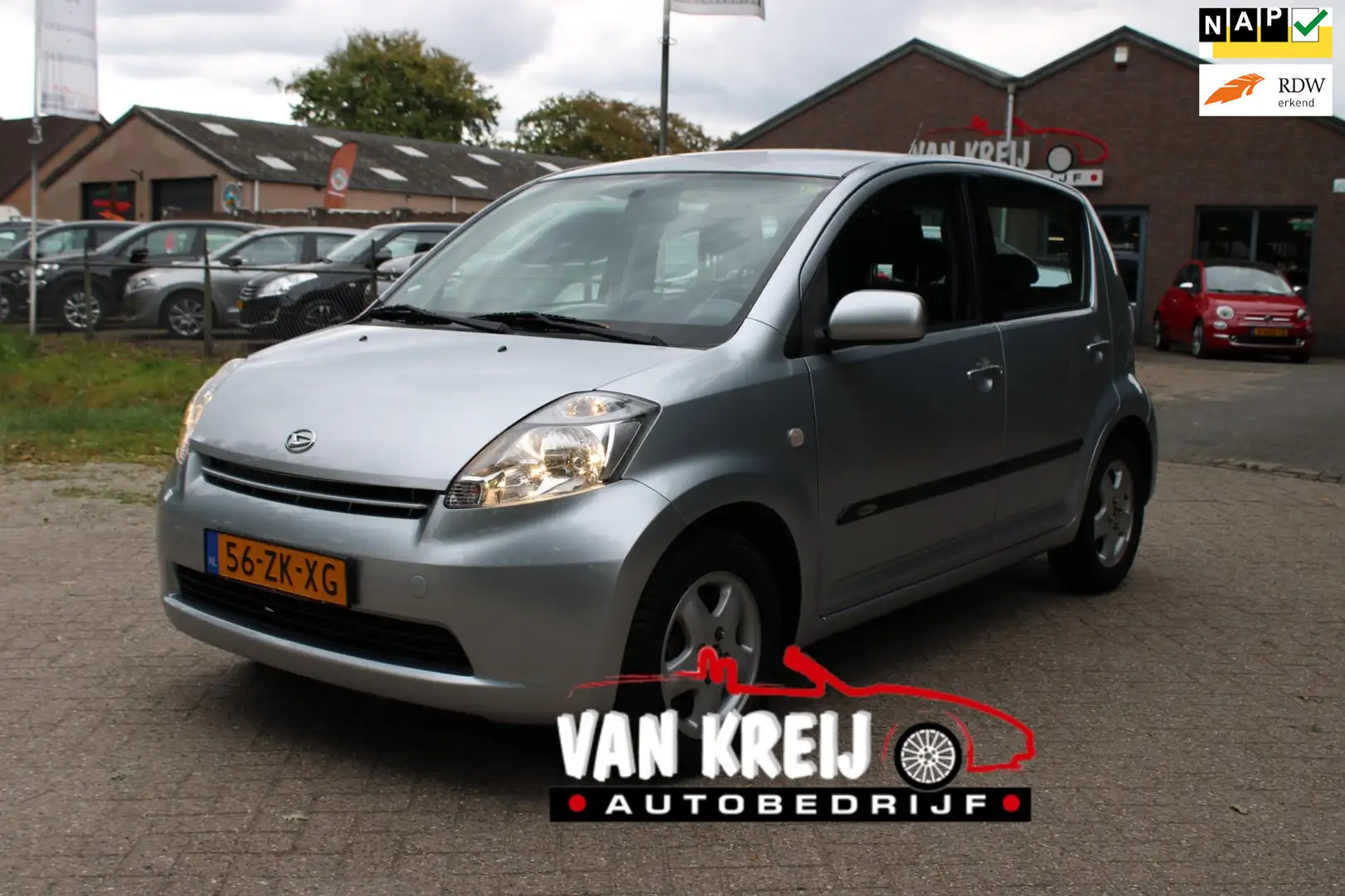 Daihatsu Sirion 2 1.3-16V Prestige, Airco, Cv, 166328km+Nap Grijs - 1