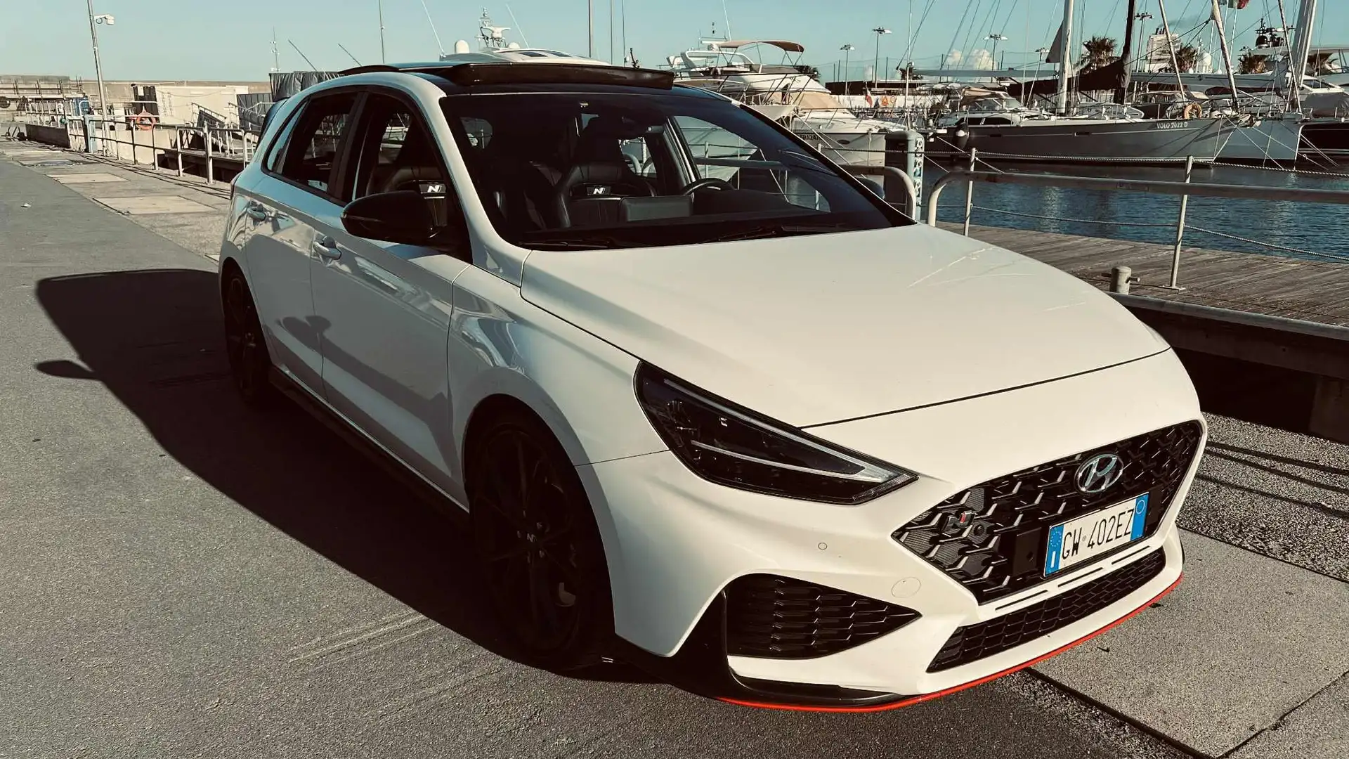 Hyundai i30 N PARI AL NUOVO COMPLETAMENTE ORIGINALE FUL GARANZ Bianco - 1