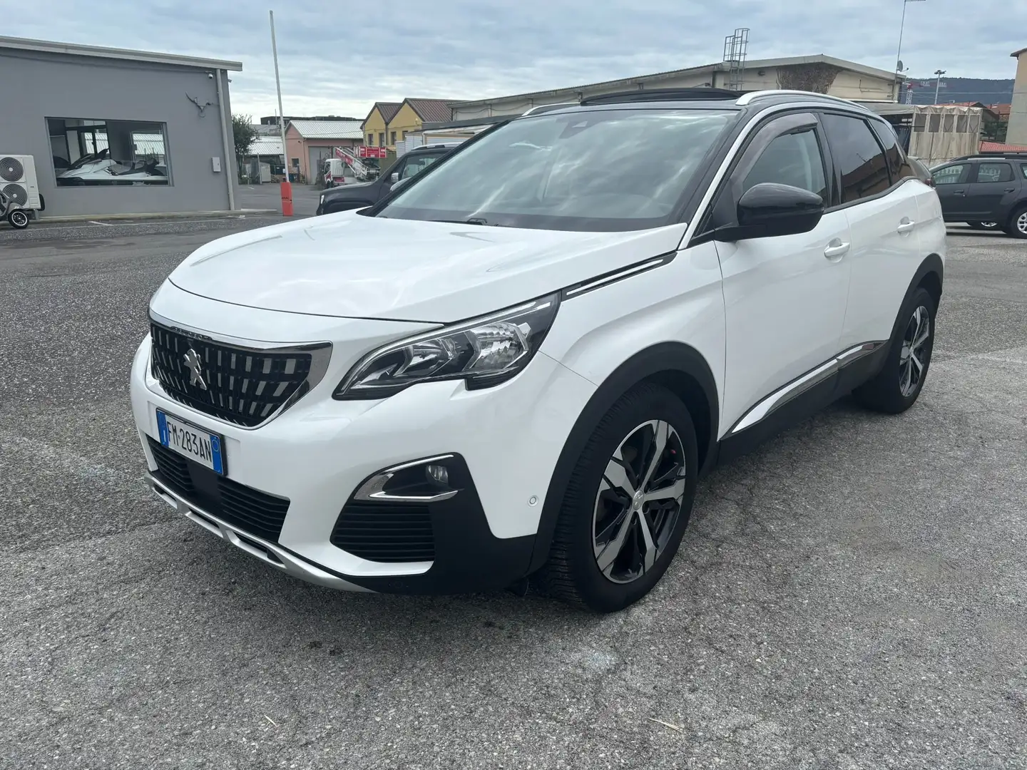 Peugeot 3008 3008 1.6 bluehdi GT Line s Blanc - 1