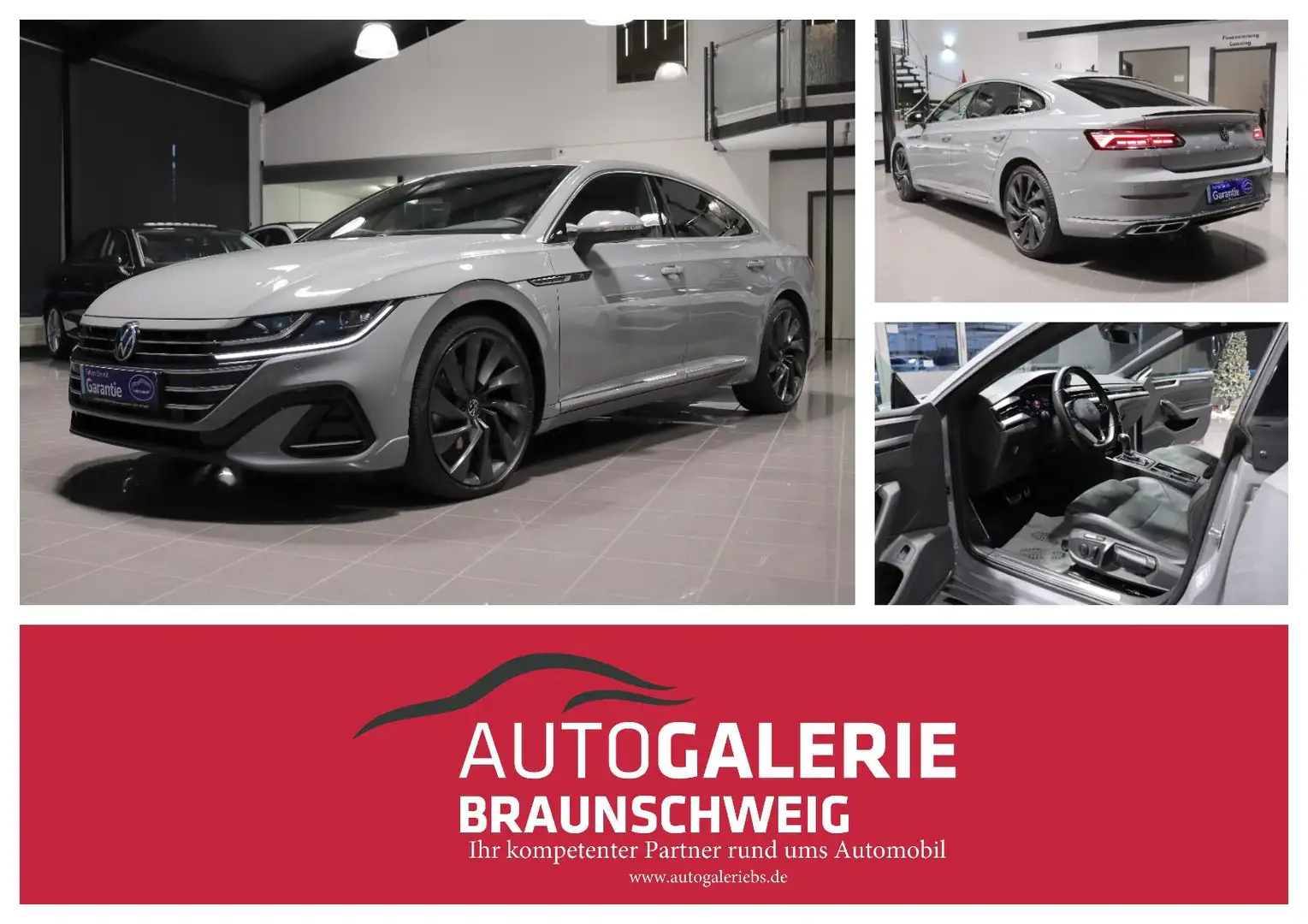 Volkswagen Arteon 2.0 TSI R-LINE *VIRTUAL*20-ZOLL*ACC*CAM* Gris - 1