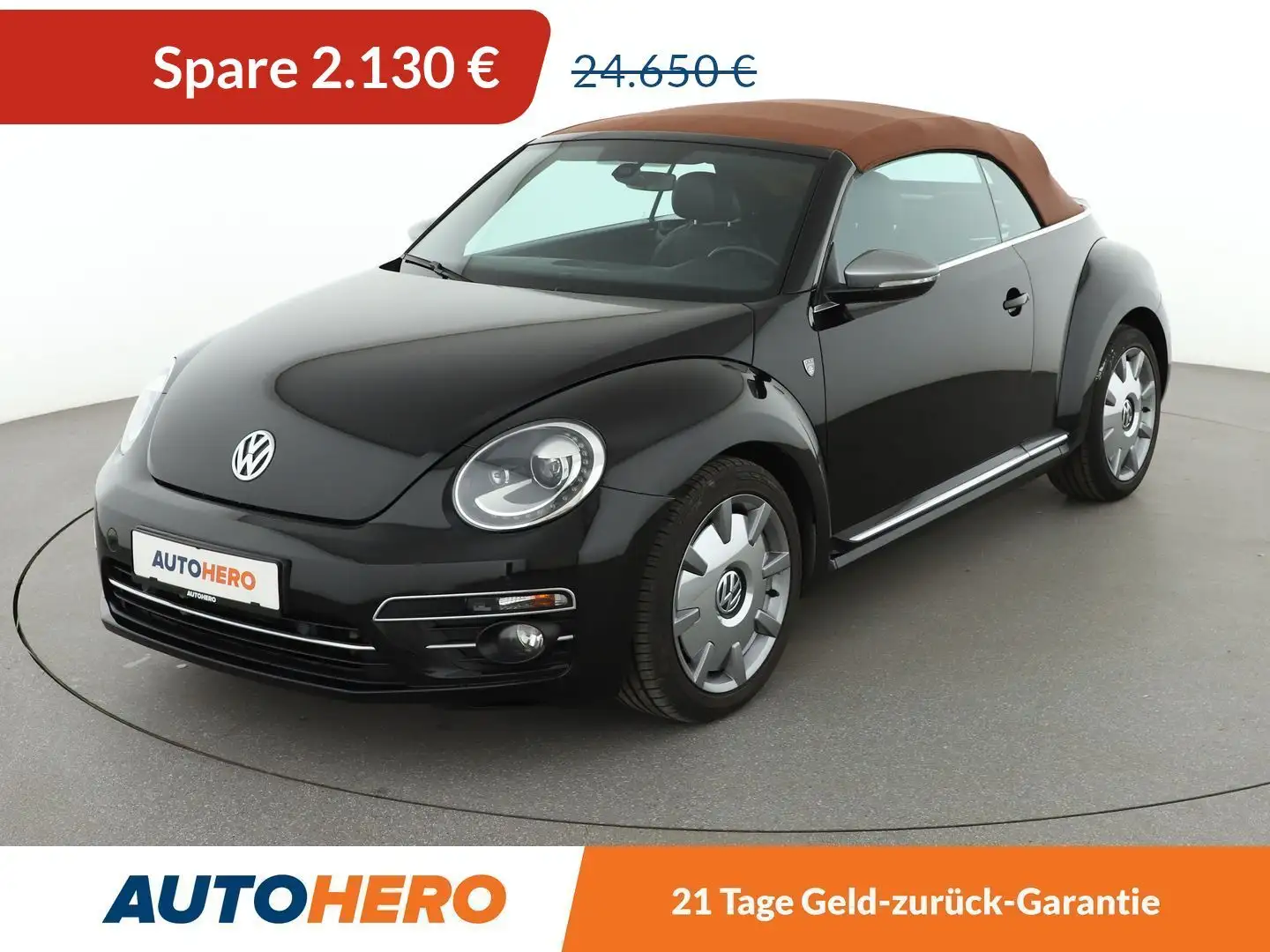 Volkswagen Beetle 1.4 TSI Karmann BM*NAVI*XENON*PDC*SHZ*KLIMA* Schwarz - 1