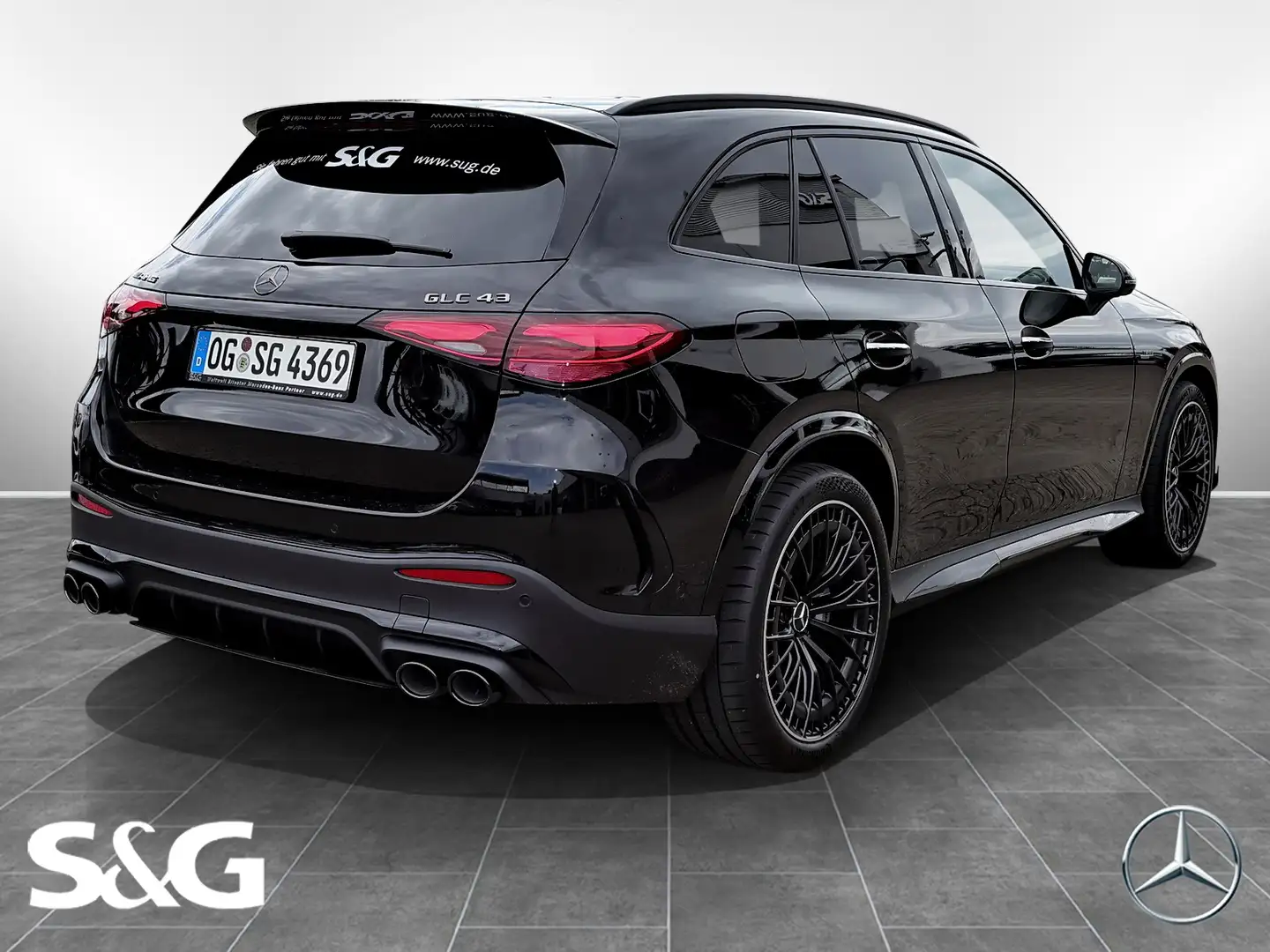 Mercedes-Benz GLC 43 AMG 4M AMG MBUX+360°+Pano+DIG-LED+Distron Nero - 2