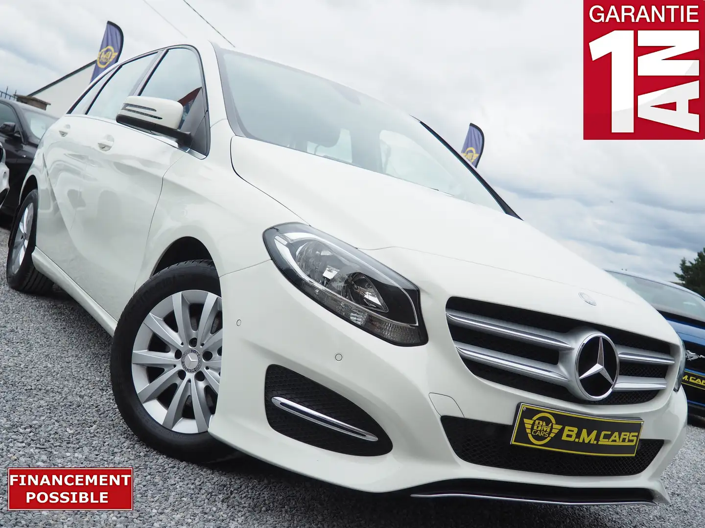 Mercedes-Benz B 200 ✅STYLE✅ 1erPROP-48.000KM-CLIM-PDC-JA-V.E-EU6b Blanc - 1