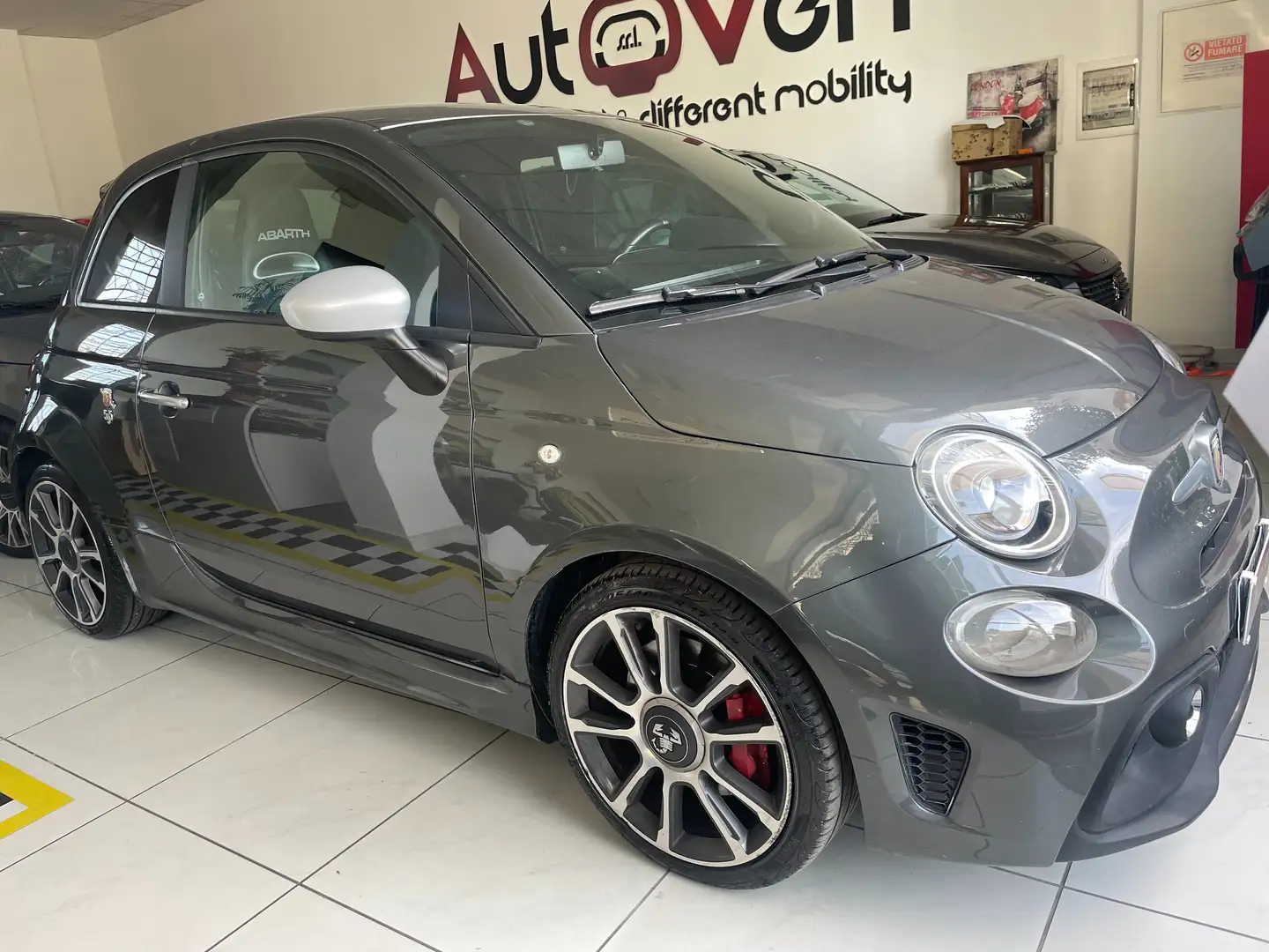 Abarth 595 595 1.4 t-jet Turismo 165cv Grigio - 2