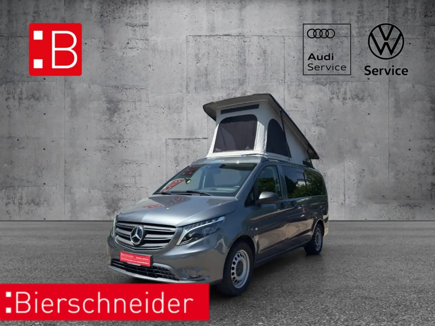 Pössl Campstar 119 CDI 4x4 AHK KÜCHE AUFSTELLDACH LED PD Gris - 1