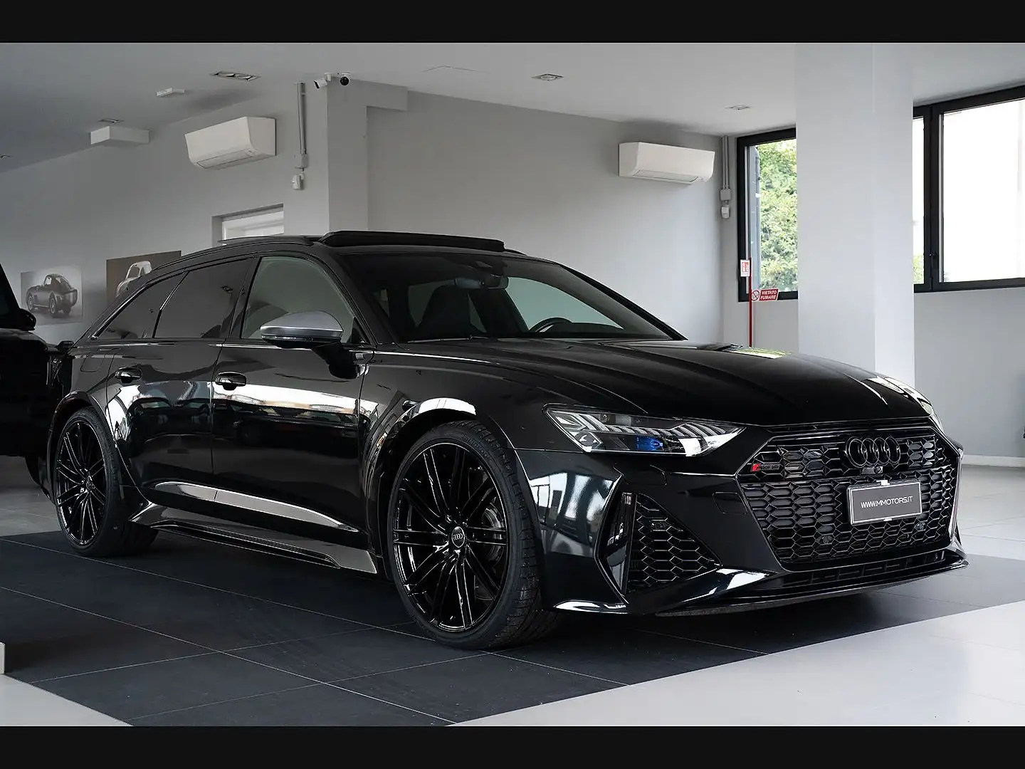 Audi RS6 Avant 4.0 Mhev Quattro *TETTO*VOLCONA* Black - 1