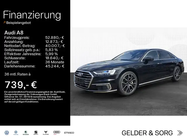 Audi A8 60 TFSIe *MASSAGE*B&O*PANO*SOFTCLOSE*360