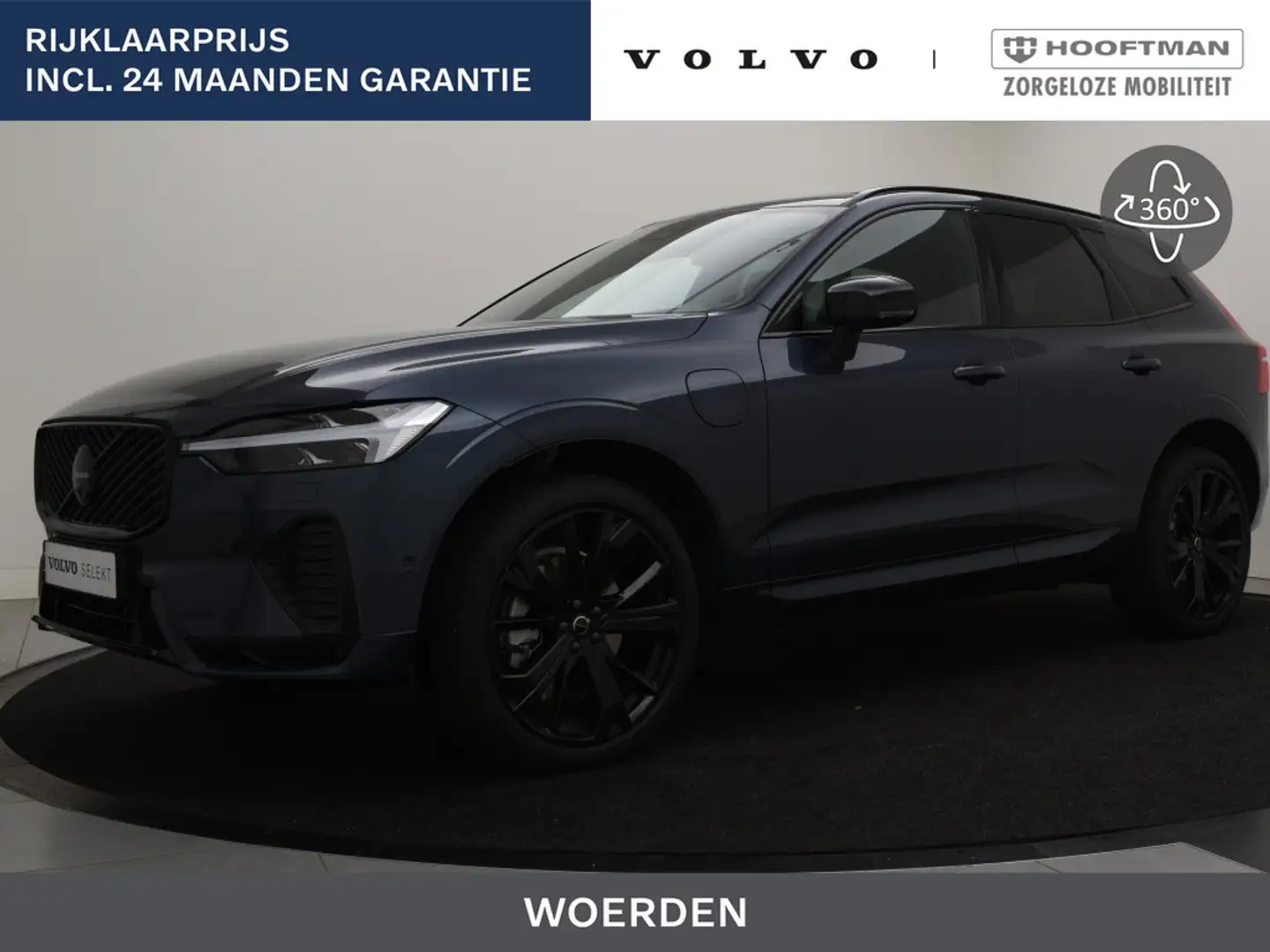 Volvo XC60 T6 PLUG-IN HYBRID PLUS BLACK EDITION *NIEUW MODEL* Bleu - 1