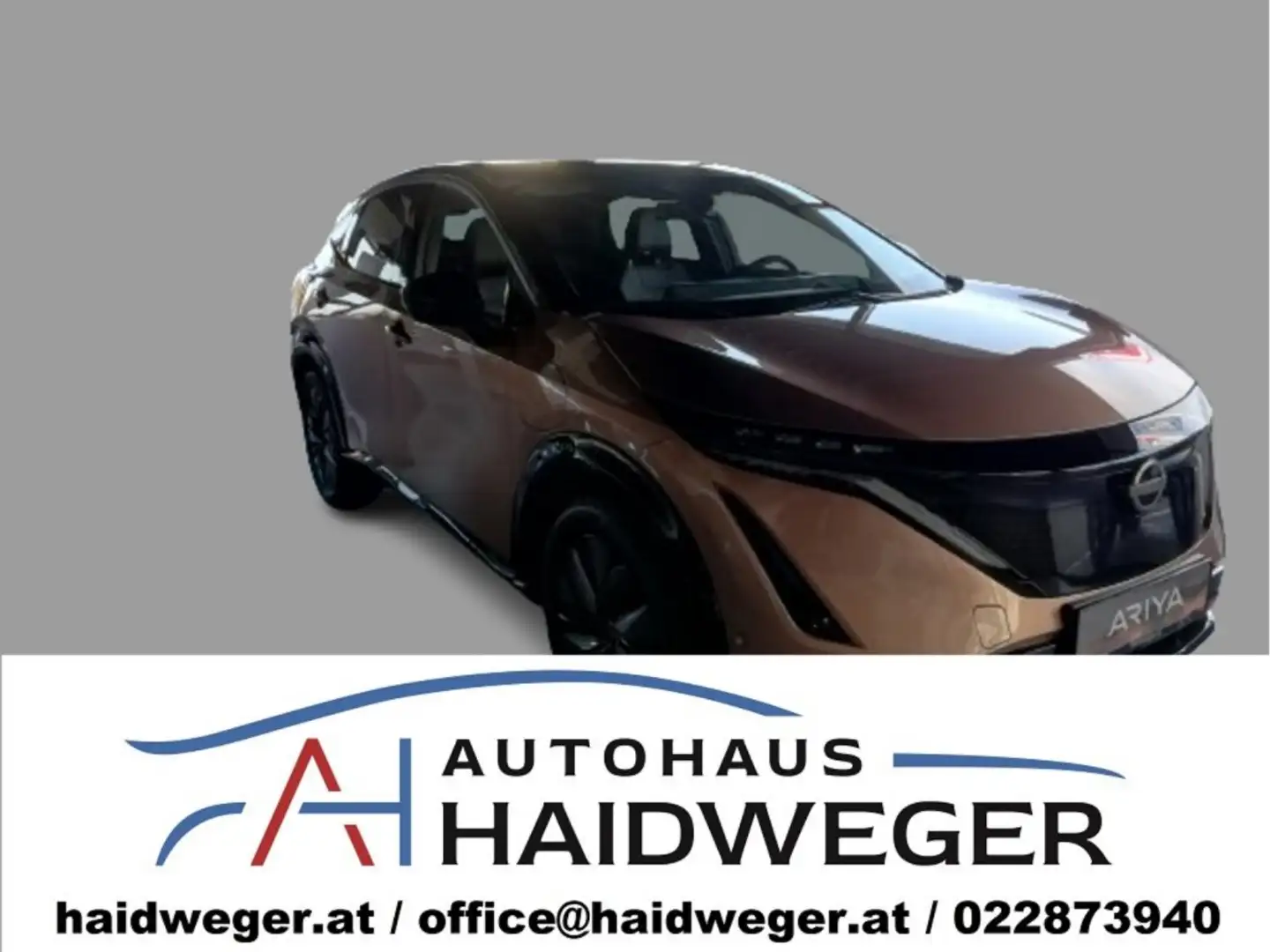 Nissan Ariya Evolve 87kWh Schwarz - 1