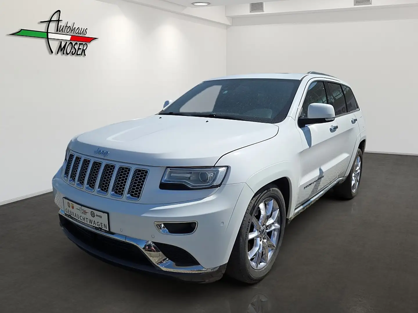 Jeep Grand Cherokee 3,0 V6 CRD Summit Blanc - 1