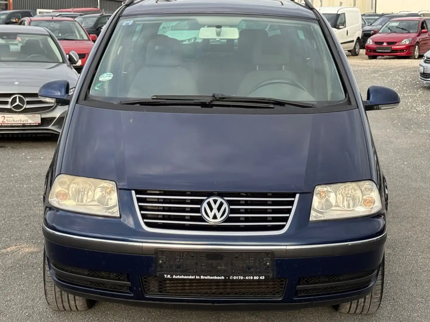 Volkswagen Sharan Comfortline 4Motion 6 SITZER Kék - 2