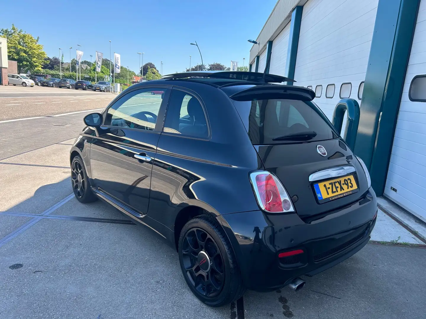 Fiat 500C 0.9 TwinAir Turbo Easy Origin. 136.000Km ! Zwart - 2