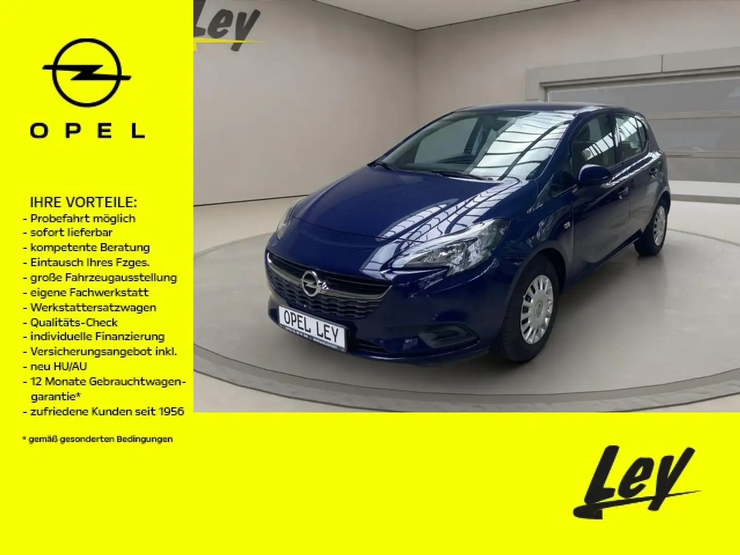 Opel Corsa Selection Blau - 1