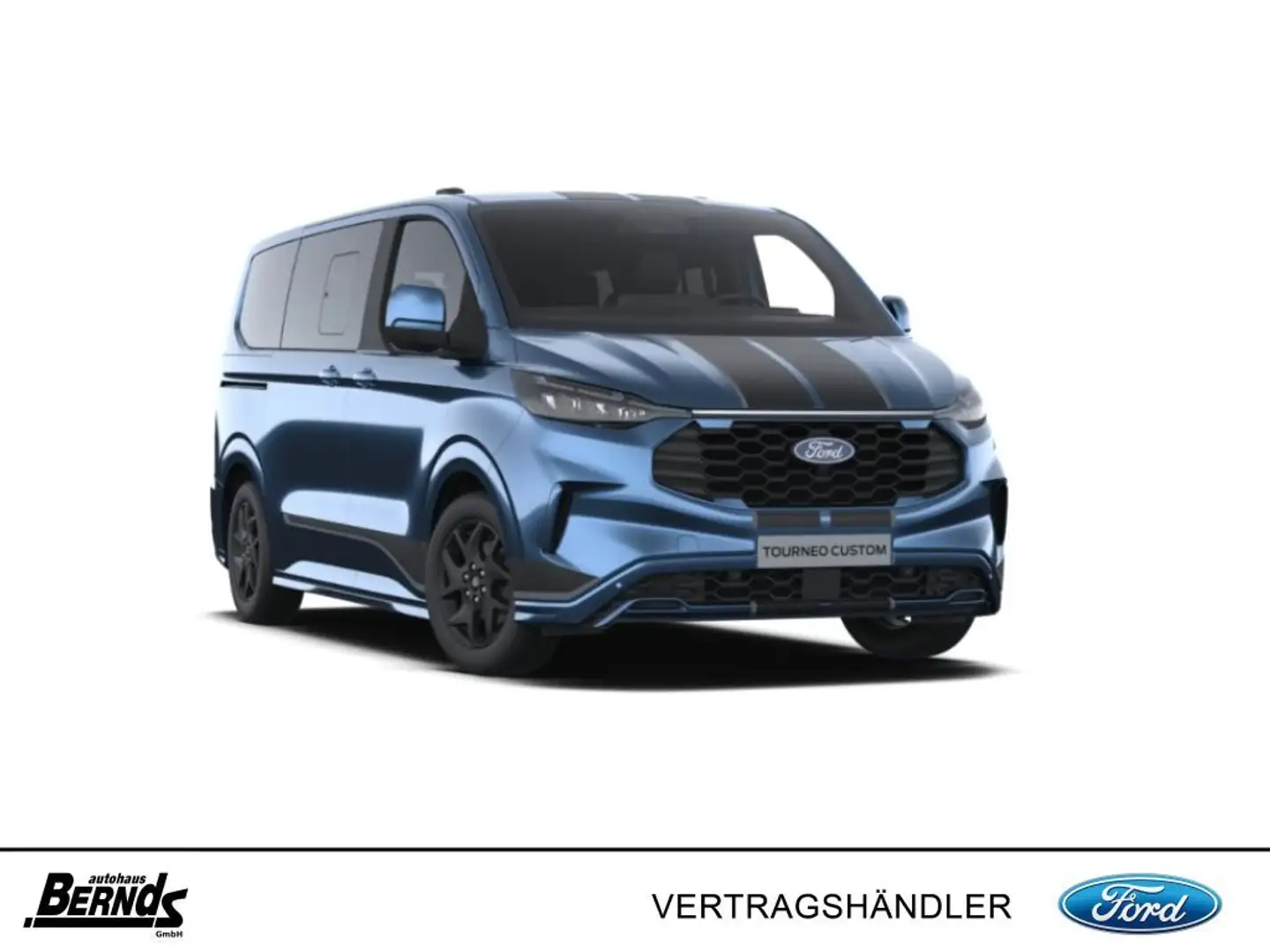 Ford Tourneo Custom 320 L1H1 VA Autm. Sport (V710/NXN) Blau - 1