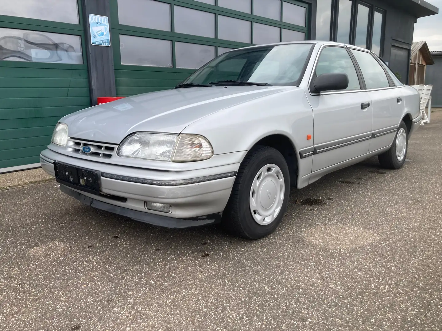 Ford Scorpio 2.0 GLX 1.Hand Scheckheft gepflegt ohne Tüv Silber - 1