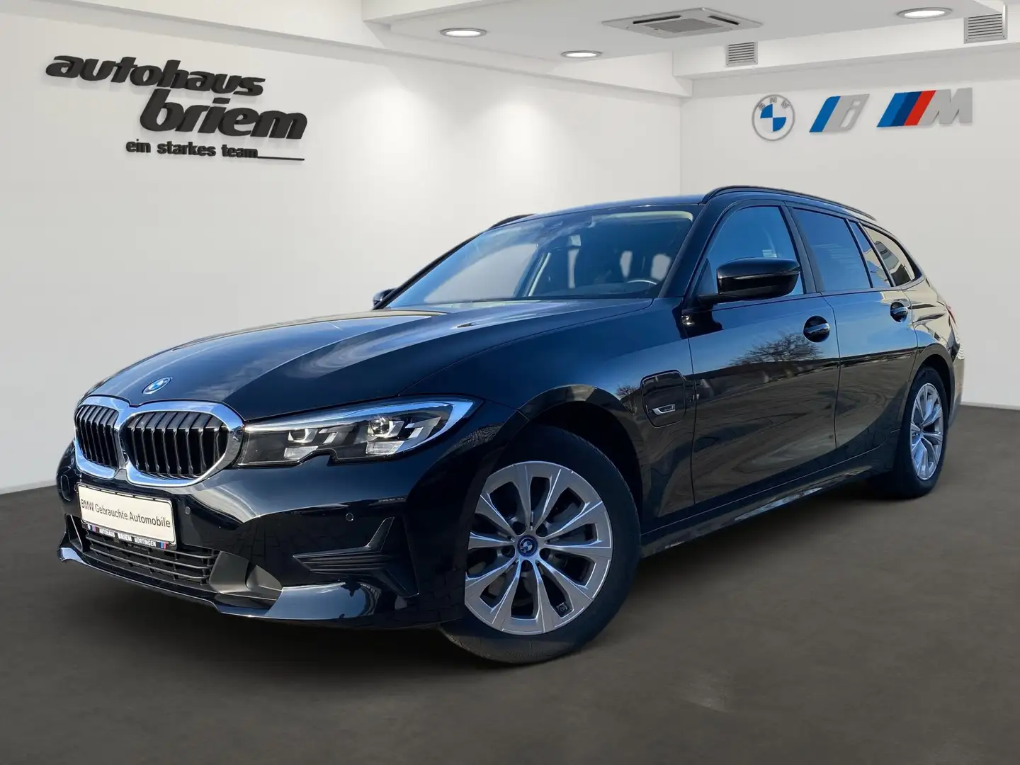 BMW 320 e Touring Advantage DAB WLAN Tempomat AHK crna - 1