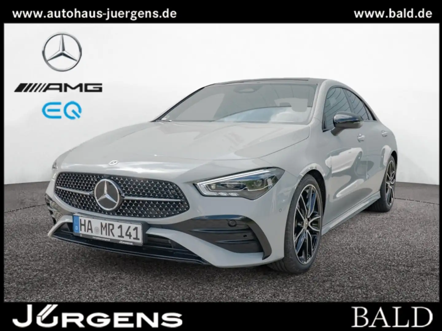Mercedes-Benz CLA 250 4M Coupé AMG-Sport/MLB/Pano/Night/Distr Grijs - 1