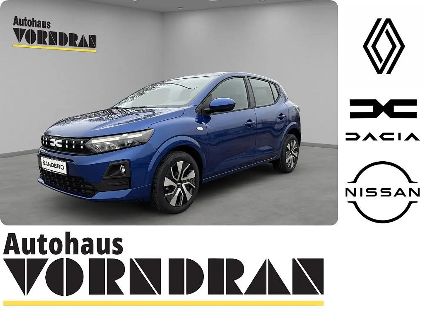 Dacia Sandero Expression TCe100 Navi SHZ PDC+Kamera Klimatronik Blau - 1