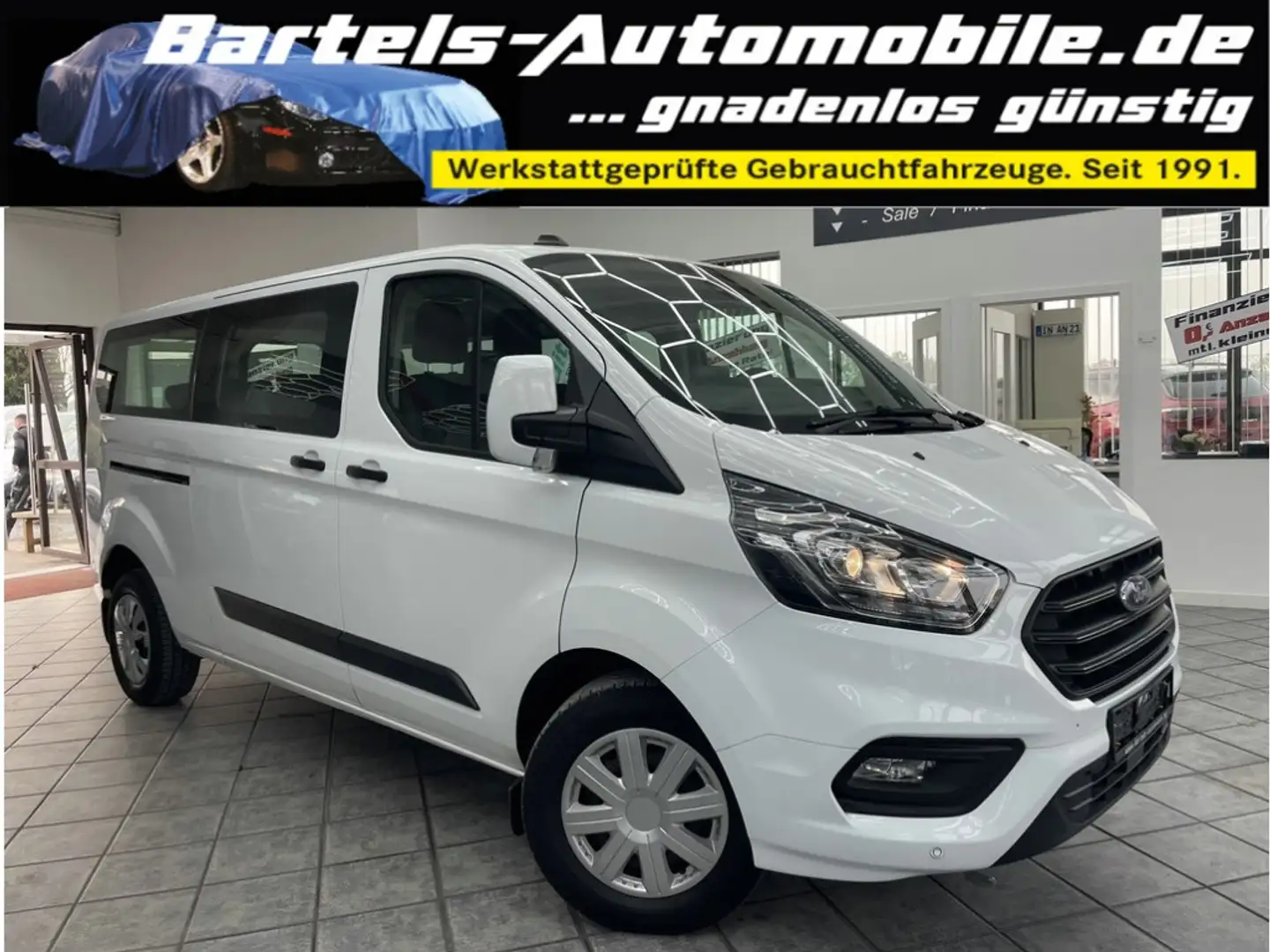Ford Transit Custom 320 L2 Trend, Kamera, 9 Sitzer Weiß - 1