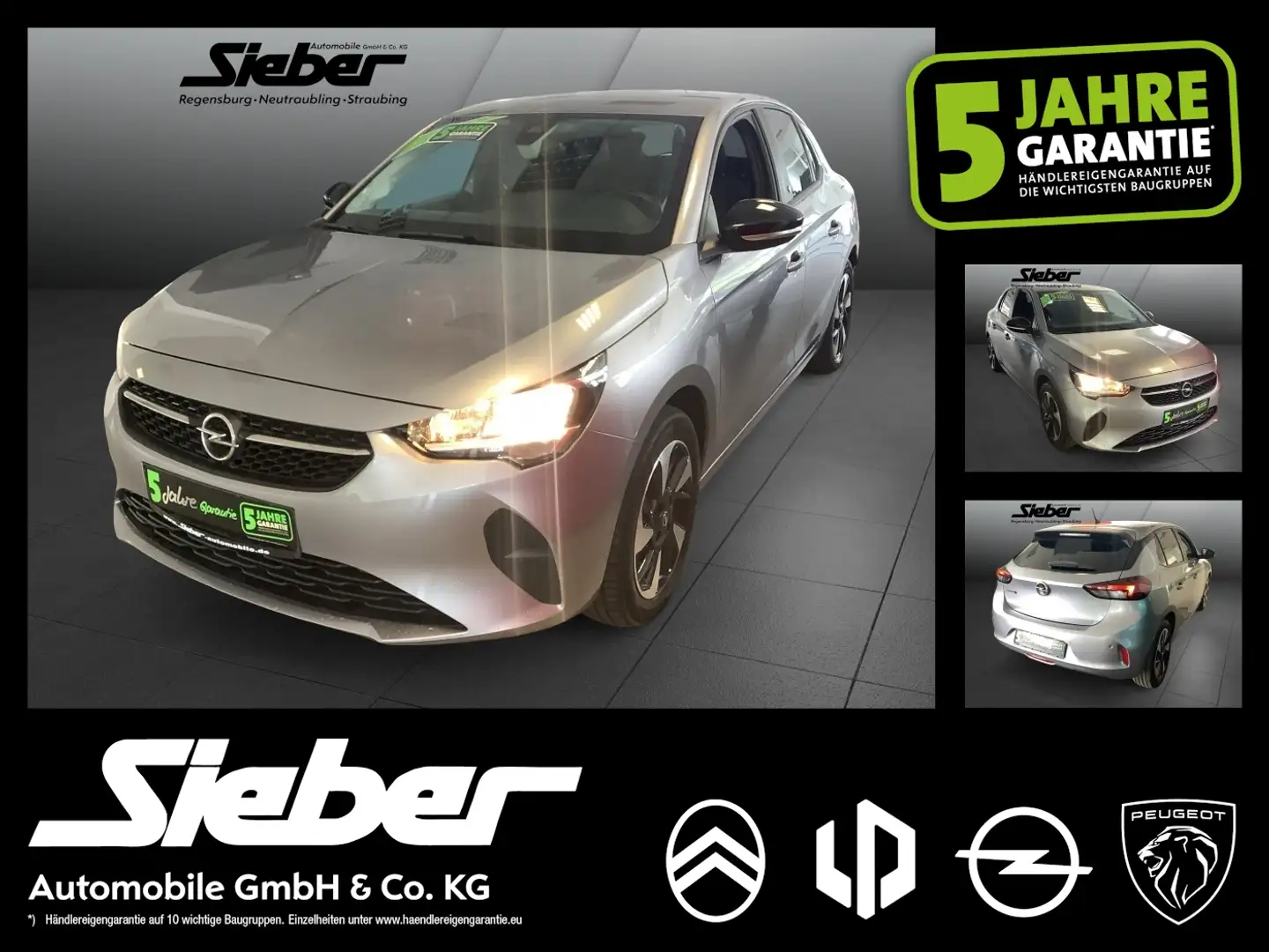 Opel Corsa-e Edition *Sitzheizung*PDC*Klima*Tempomat* Grijs - 1
