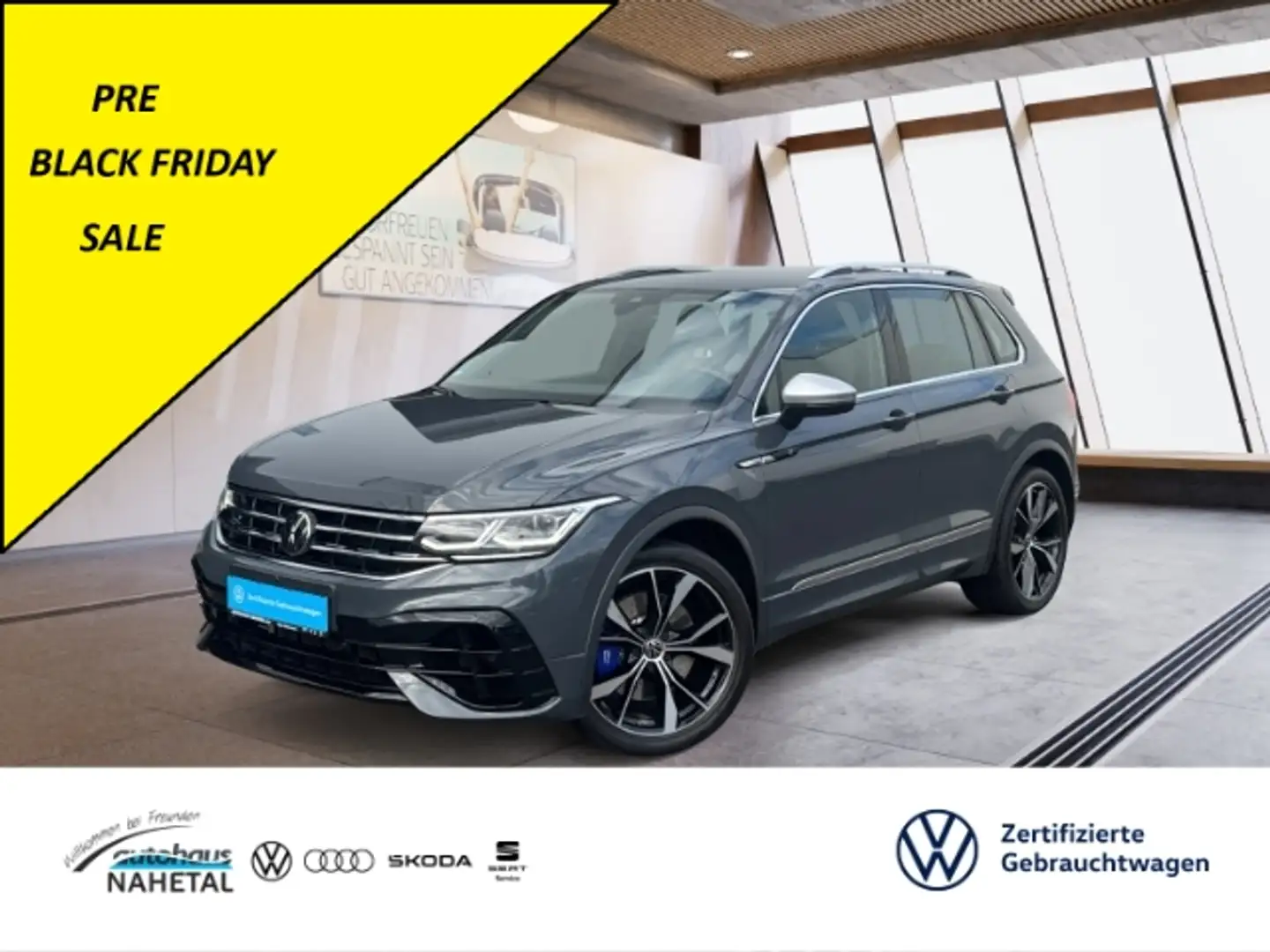 Volkswagen Tiguan R 2.0 TSI 4MOTION LED-MATRIX 20'' ACC DCC APP-CONN Gris - 1