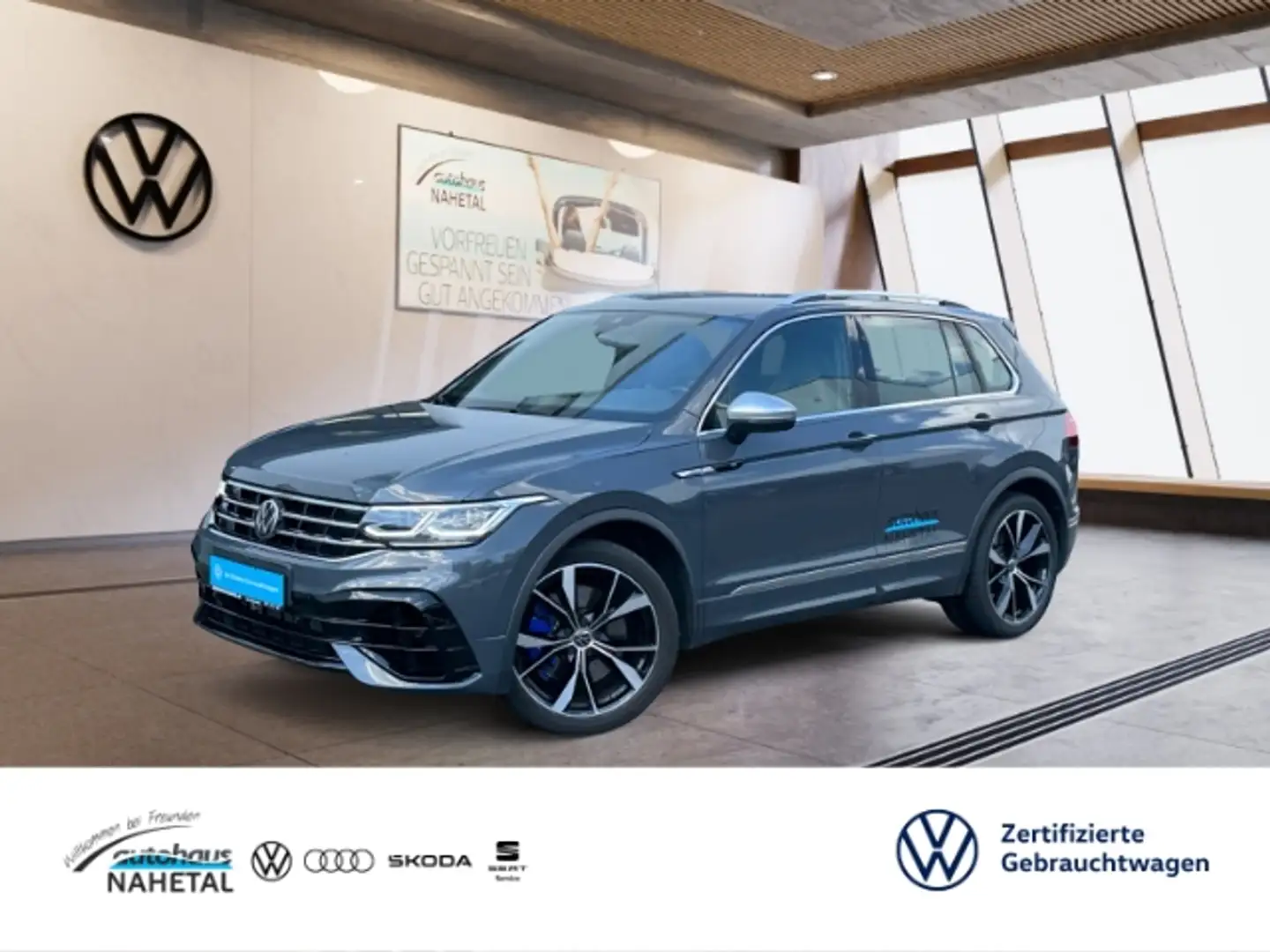 Volkswagen Tiguan R 2.0 TSI 4MOTION LED-MATRIX 20'' ACC DCC APP-CONN Grau - 1