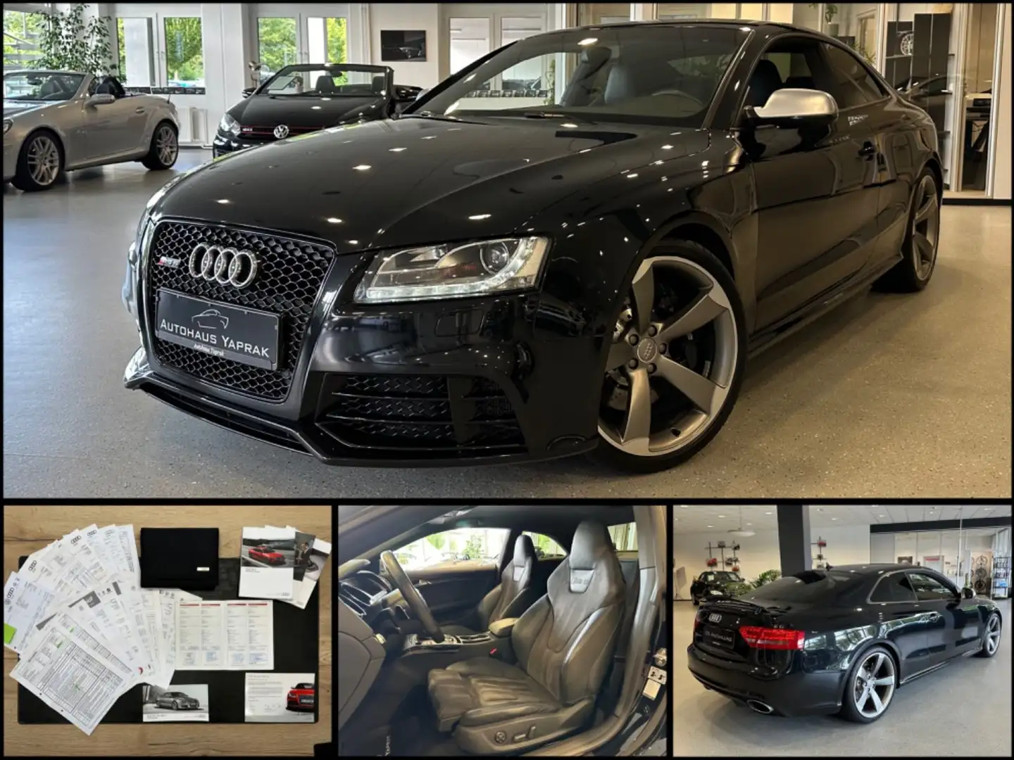 Audi RS5 4.2 FSI Exclusive|Unfallfrei|S.heft|Garantie Negro - 1