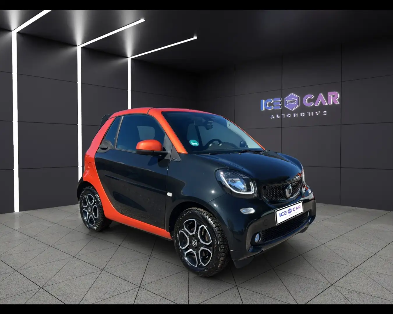 smart forTwo 3ªs.(C/A453) - fortwo 90 0.9 Turbo twinamic cabrio Nero - 2