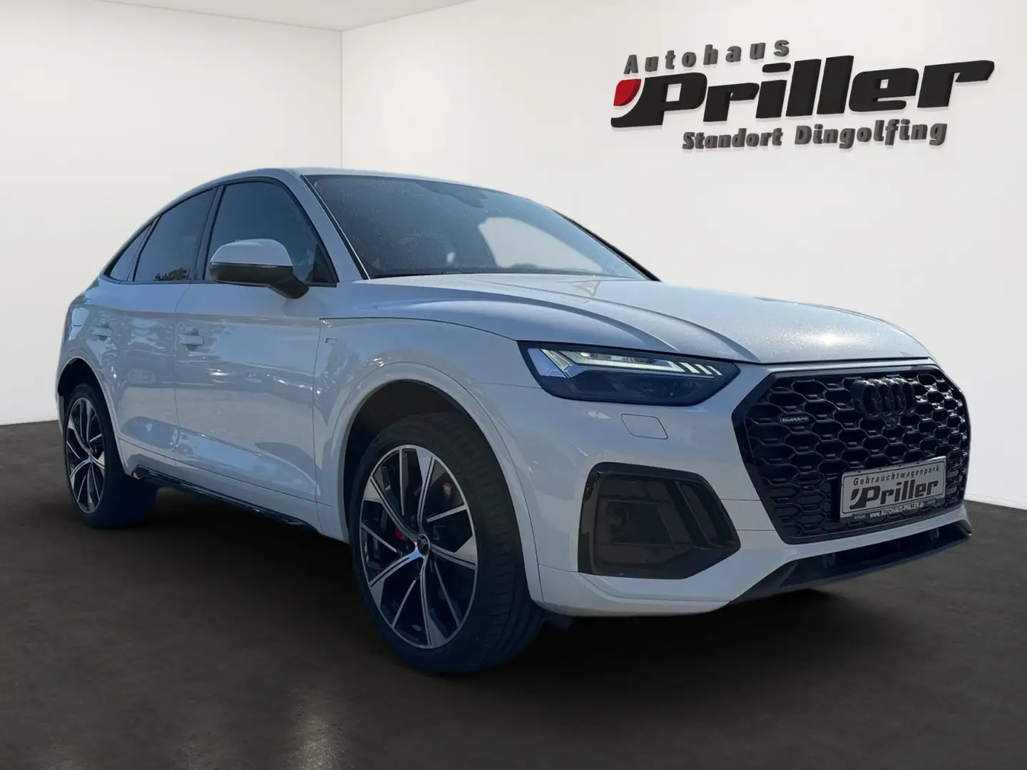 Audi Q5 Sportback 50 TDI quattro S line/AHK/HUD/B&O Weiß - 2