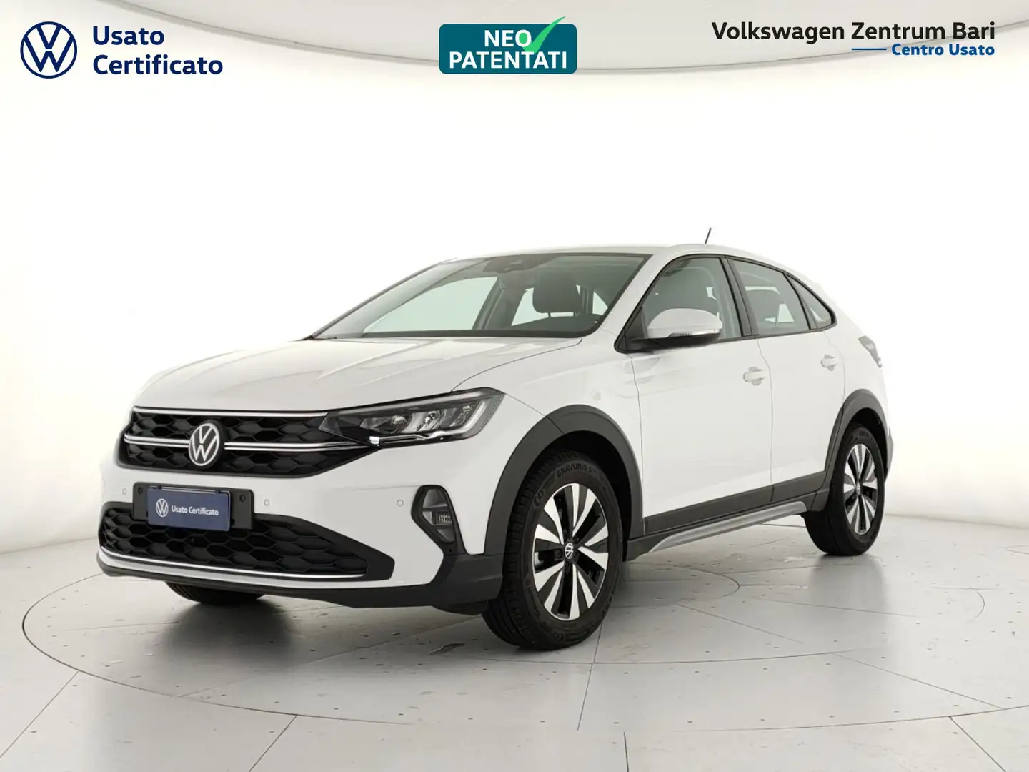 Volkswagen Taigo 1.0 tsi life 95cv Blanc - 1