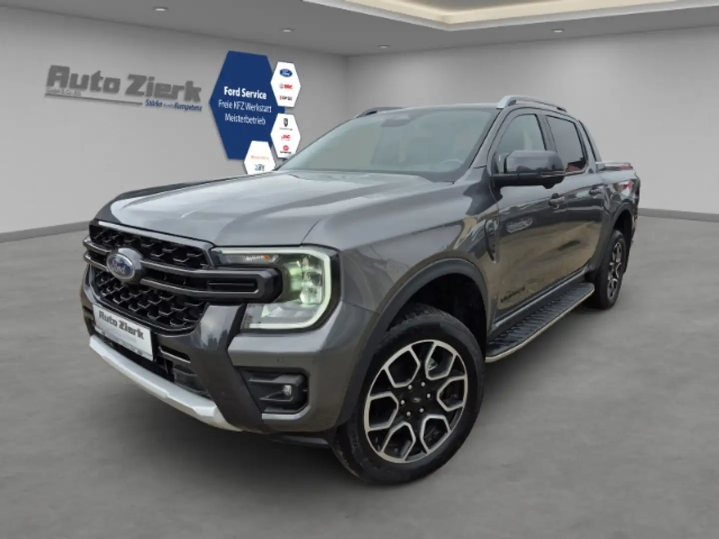 Ford Ranger Wildtrak e-4WD Doppelkabine nur 59807 km Grijs - 1