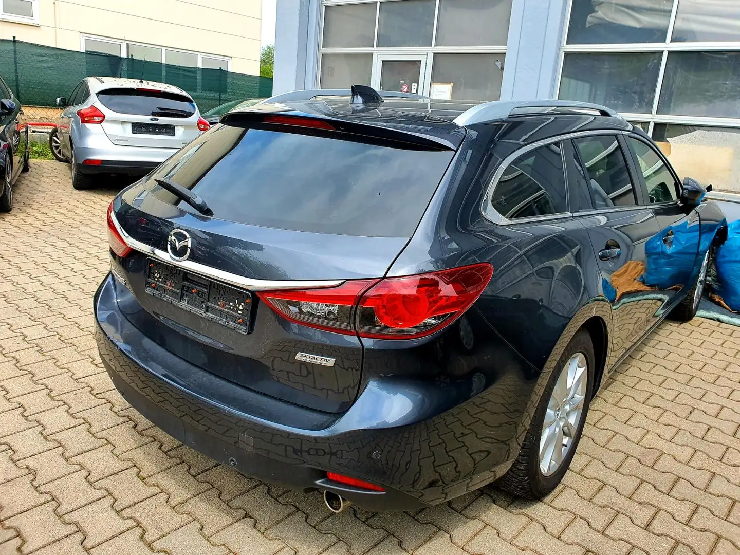 Mazda 6 Kombi-Line.Automatik.50 Tkm Grau - 1