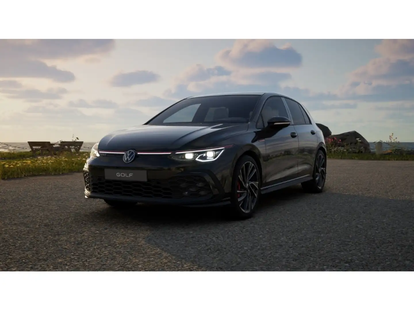 Volkswagen Golf GTI VIII 2.0 TSI DSG AHK-klappbar El. Panodach Navi Di Zwart - 1