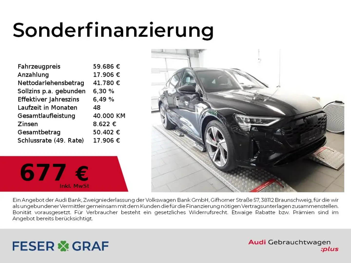 Audi Q8 Sportback 50 e-tron edition S Line Pano,HUD,B&O,AH Zwart - 1
