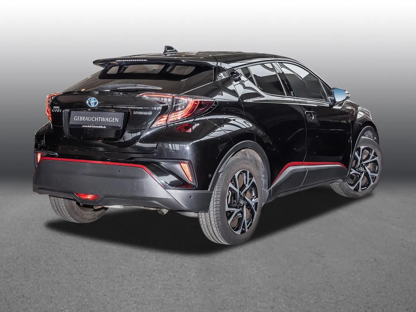 Toyota C-HR 1.8 Hybrid Team D AHK NAVI SHZ PDC BT RFK Schwarz - 2