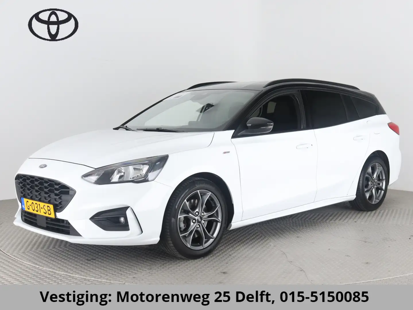 Ford Focus Wagon ST-LINE 125 PK SPECIAL EDITION CLIMA PDC TOT Wit - 1