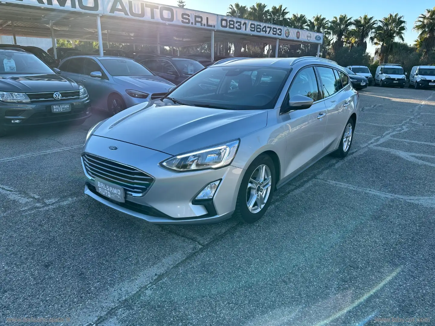Ford Focus 1.5 EcoBlue 120CV SW Titanium Argento - 1