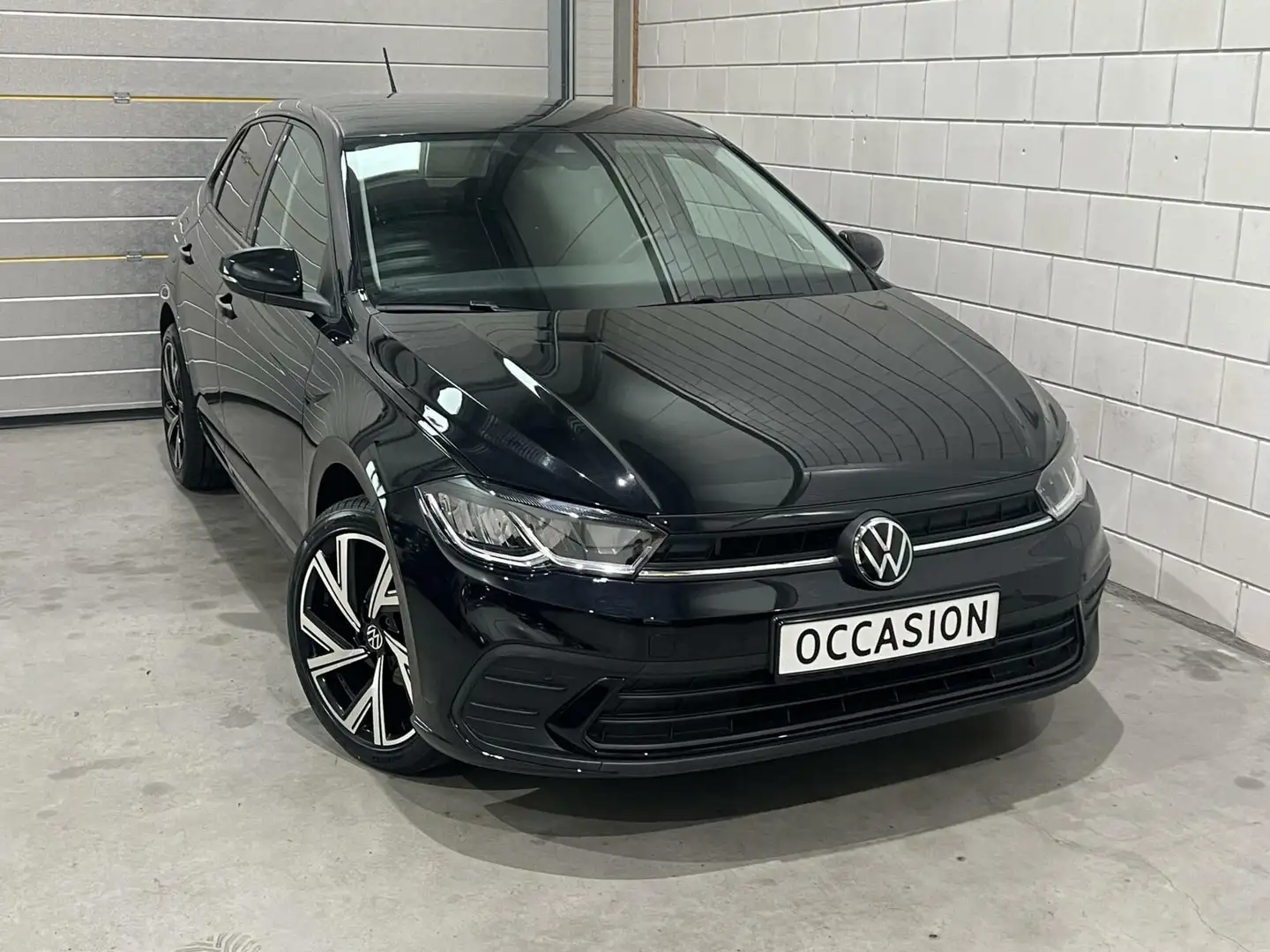 Volkswagen Polo 1.0 TSI DSG*Apple Carplay*Virtual*Keyless*Lane Ass Zwart - 2