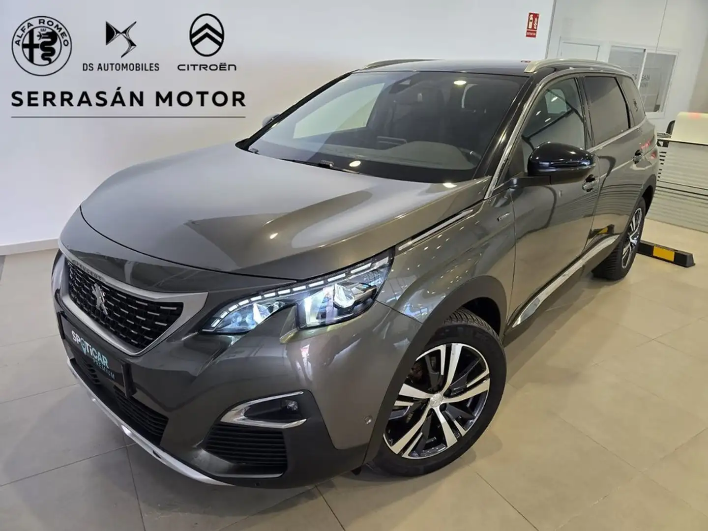 Peugeot 5008 GT Line BlueHDi 130 S&S EAT8 Gris - 1
