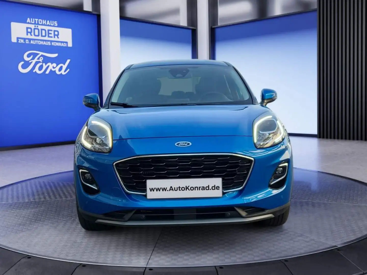Ford Puma 1.0 EcoBoost Hybrid Aut. TITANIUM Blau - 2