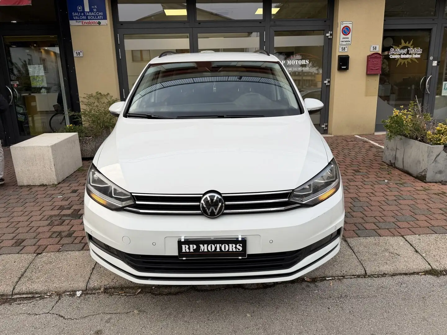 Volkswagen Touran 2.0 tdi Business dsg Bianco - 2